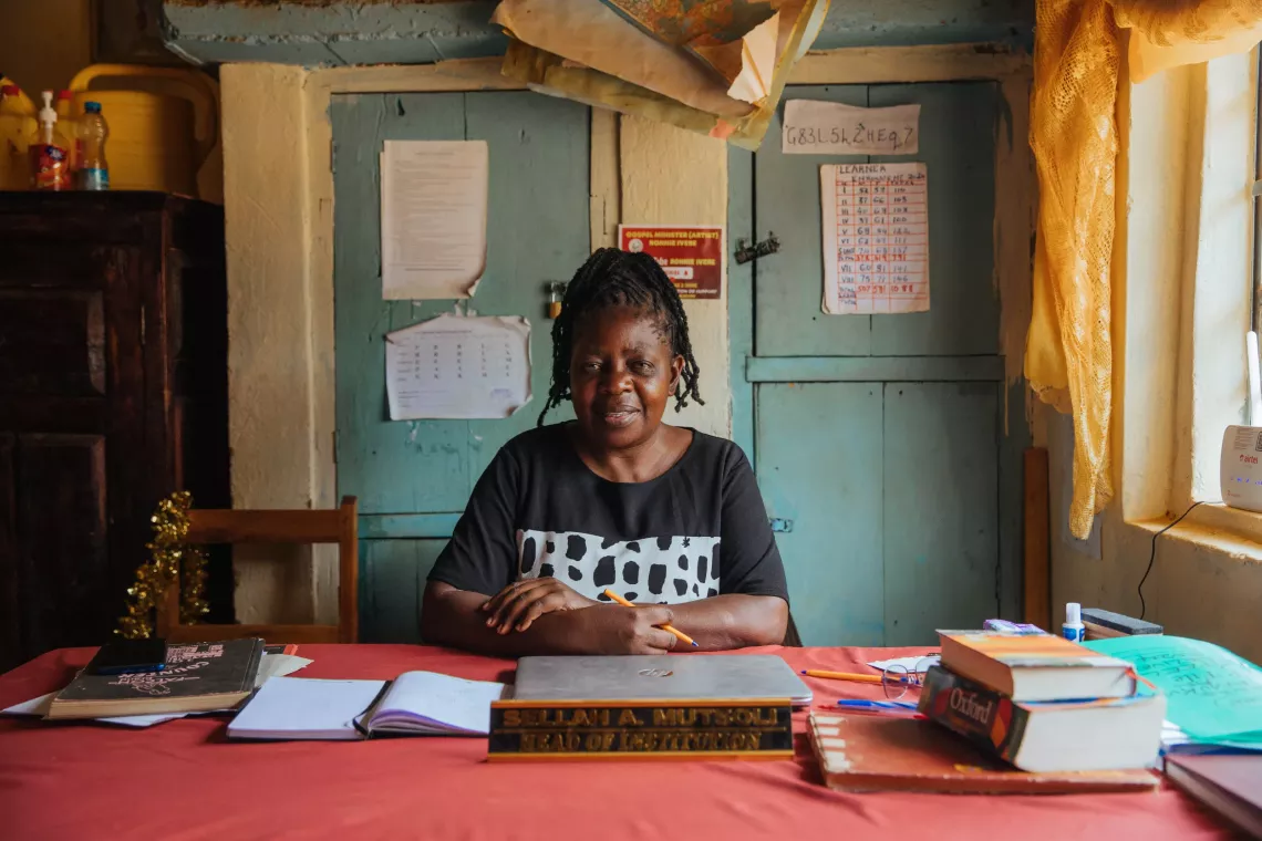 Sela Atieno Mutsoli, Head of institution at Kumukuywa A.C comprehensive school in Bungoma
