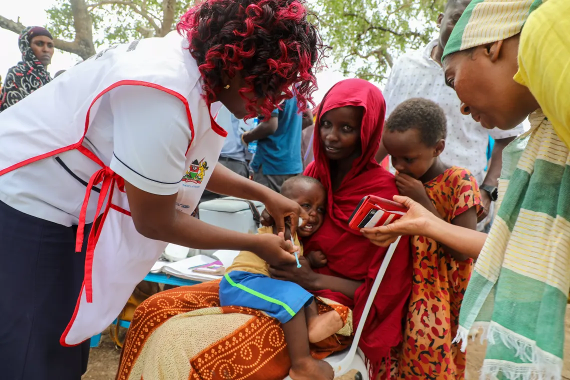 Medical care at Bandi camp
