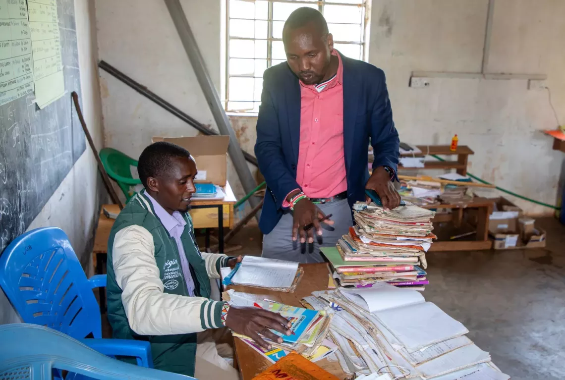 Naserian Osupuko Primary School in Narok County.
