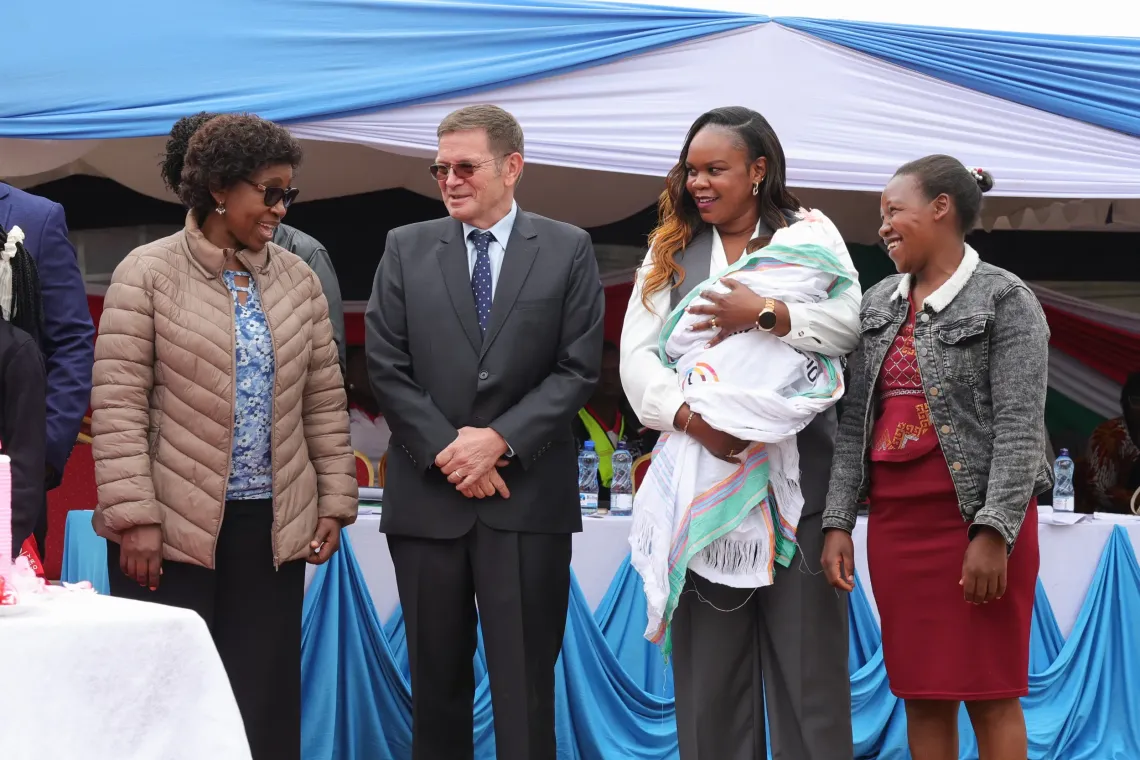 UNICEF Kenya&rsquo;s Chief of Field Operations Dominic Stolarow
