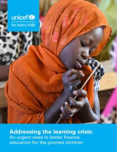 Addressing the learning crisis cover