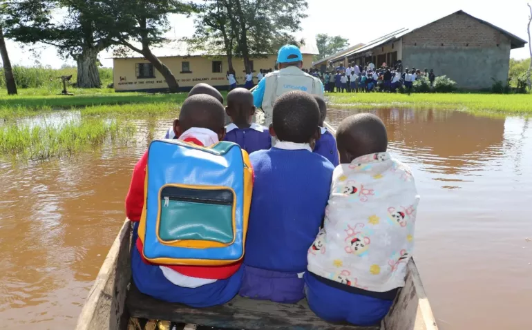 Schooling was disrupted by climate crises 