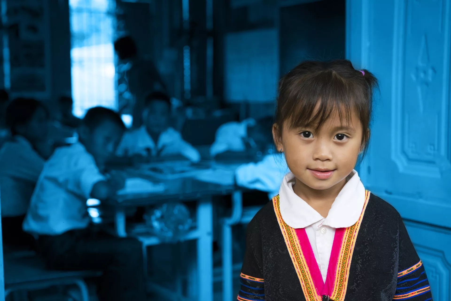 a girl in Vietnam