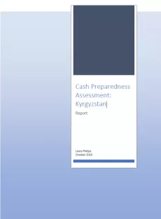 Cash Preparedness Assessment: Kyrgyzstan