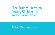 Risk of Harm