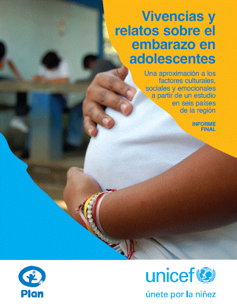 Portada Vivencias y relatos sobre el embarazo en adolescentes 