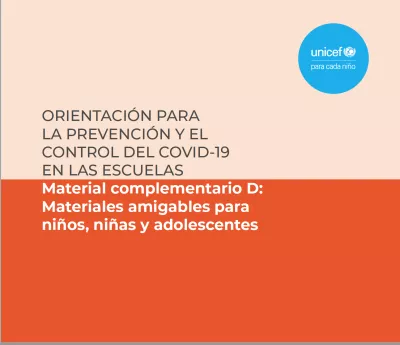 Material complementario D:Materiales amigables para ni&ntilde;os, ni&ntilde;as y adolescentes