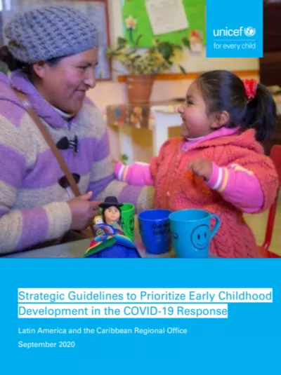 Strategic Guidelines to Prioritize Early Childhood Development in the COVID-19 Response