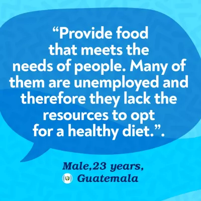 proposals to ensure good nutrition, during and after COVID-19