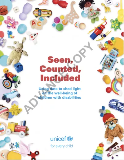 Seen, Counted, Included: Using data to shed light on the well-being of children with disabilities