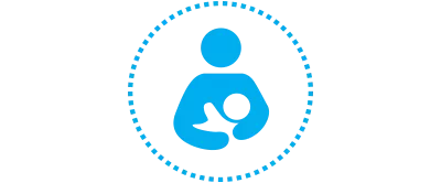Mother and child icon