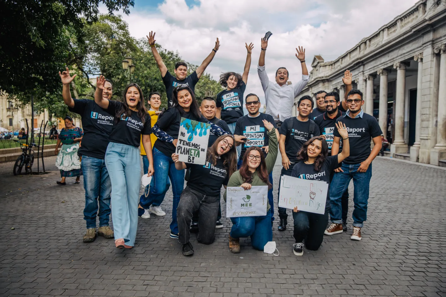 Members of U-Report Guatemala.