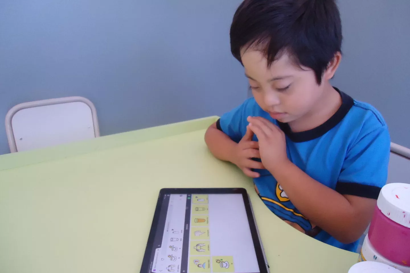 Cboard -- an AAC open source web application for children and adults with speech and language impairments, aiding communication with symbols and text-to-speech.