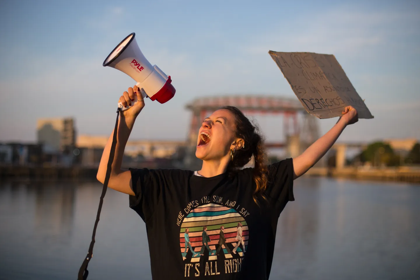 Hi! I'm Nicole Becker, I am 19 years old, I am a militant environmental activist, Champion of Escazu Agreement and one of the founders of Youth for Climate Argentina, an environmental social group.