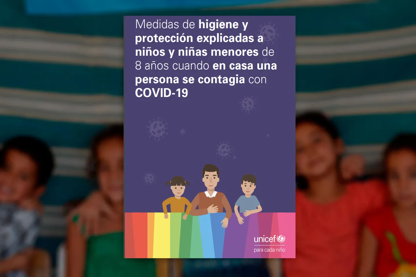 Medidas de higiene y protecci&oacute;n explicadas a ni&ntilde;os y ni&ntilde;as menores de 8 a&ntilde;os