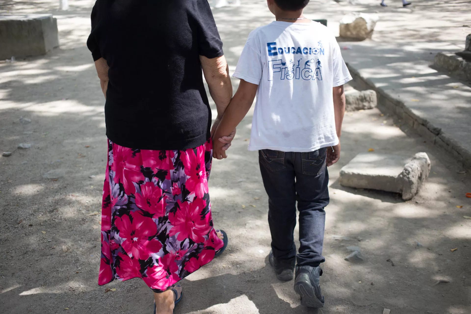 Abuela y nieto