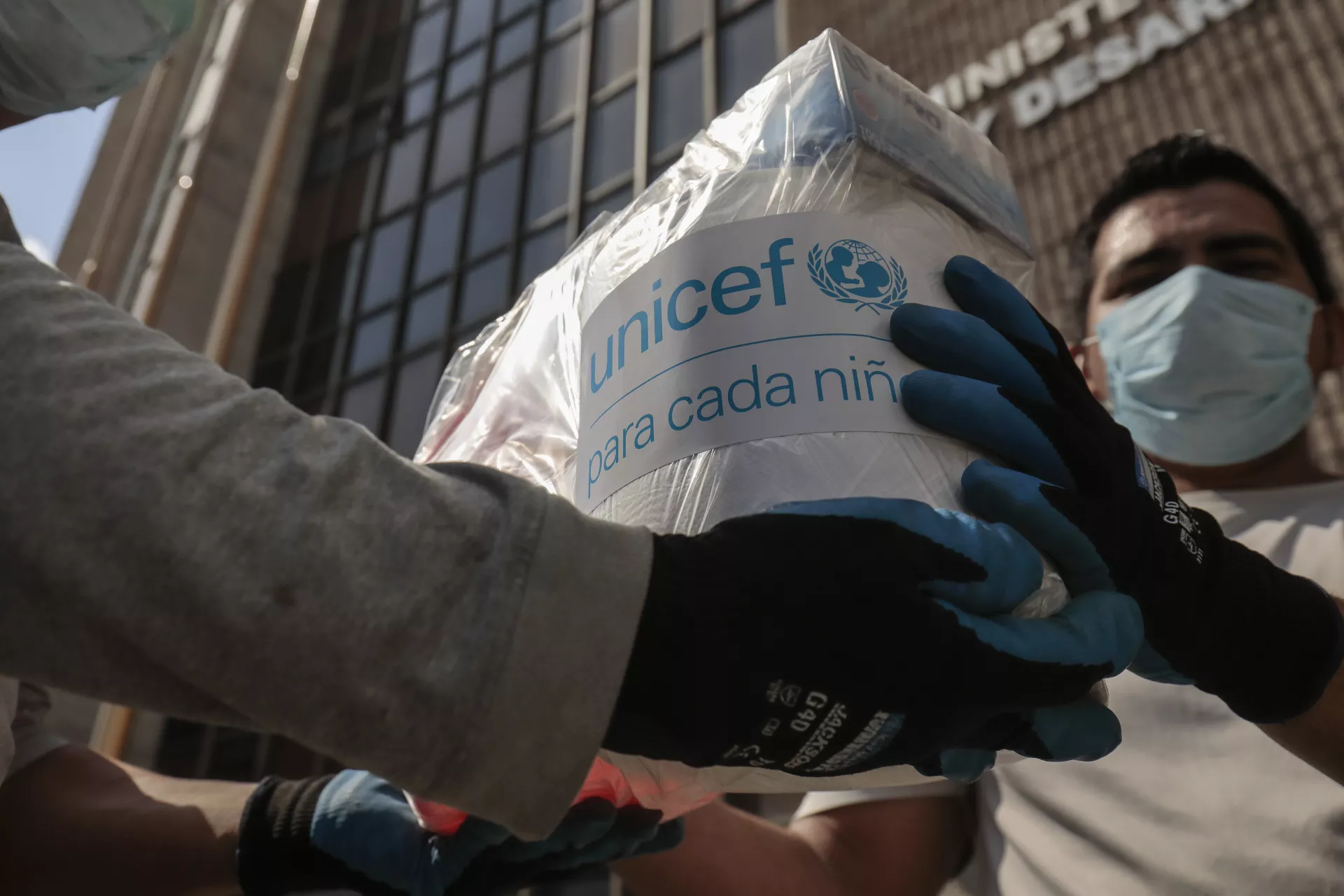 UNICEF entrega suministros en El Salvador - COVId-19