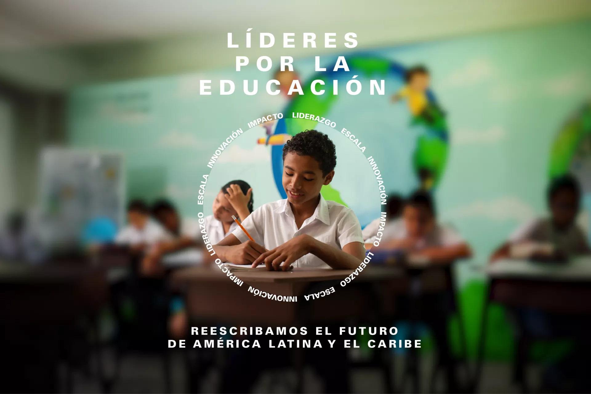 Un nino en un aula