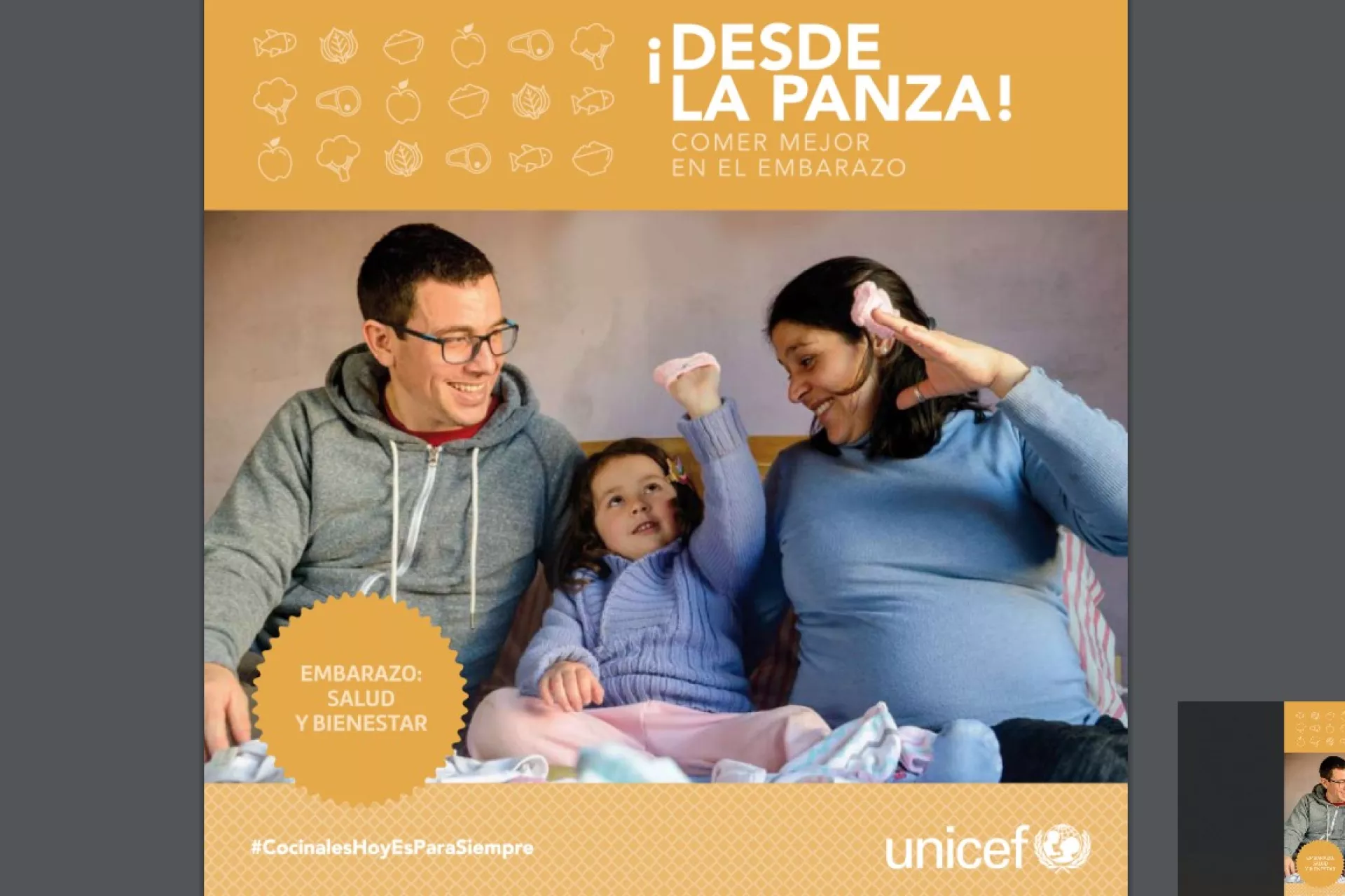 Desde la panza