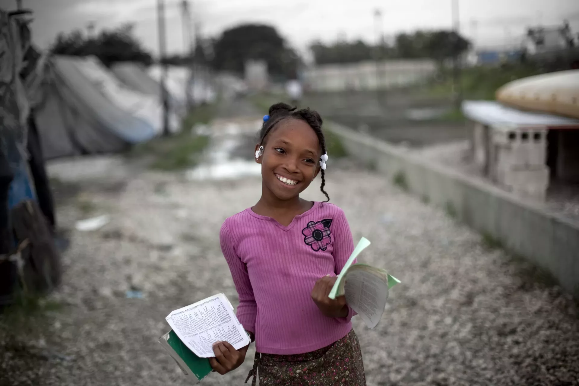 A girl student