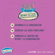 Beneficios del juego badabum