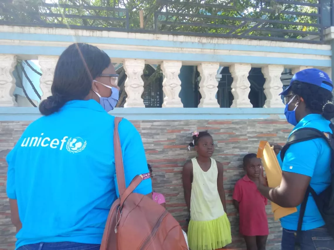 Haiti delivery COVID