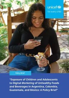Cover - exposure of children and adolescents to digital marketing unhealthy foods