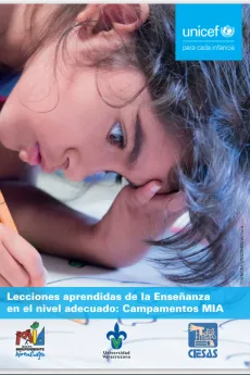ni&ntilde;a dibujando, portada del documento ense&ntilde;anza en el nivel adecuado.
