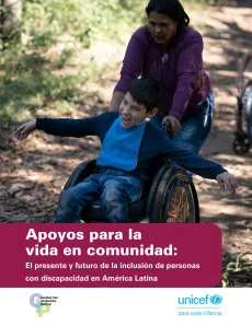 Ni&ntilde;o con discapacidad f&iacute;sica
