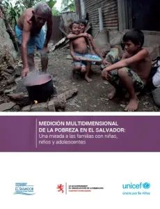 Portada Medici&oacute;n multidimensional de la pobreza en El Salvador