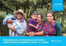 Portada de la publicaci&oacute;n Panorama de los programas de visitas domiciliarias en Am&eacute;rica Latina y el Caribe