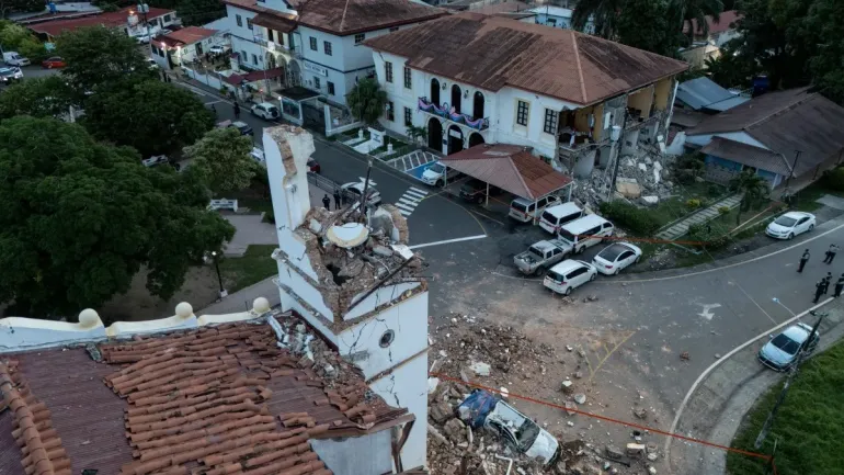 Panama earthquake aftermath
