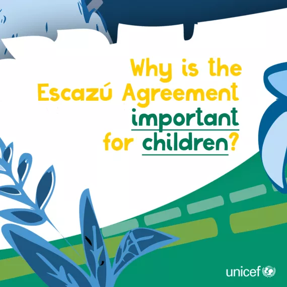 Why is the Escaz&uacute; Agreement important for children?