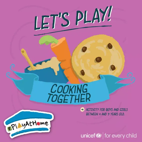 Cooking together