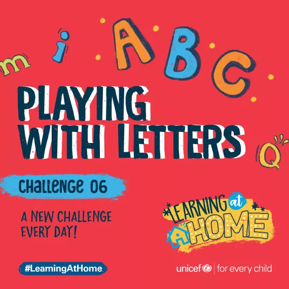 Learning at home - Banner challenge 6 