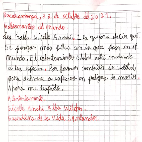 carta de Giselle