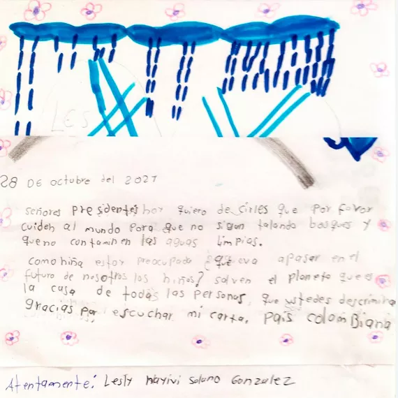 carta de Lesly