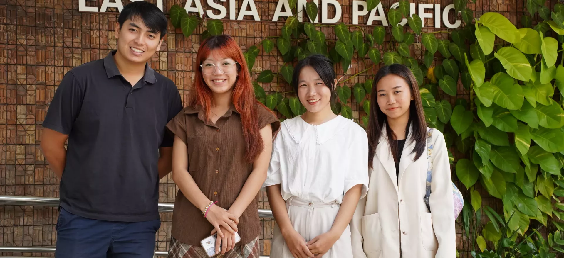 Lao PDR delegates - Ekasith Vanmany, Maniyom Anonthisen (Namwan), Payia Yangsaoye, Anouma Thikeo (Mimi)