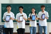 Proud moments as students showcase their achievements and present their poster