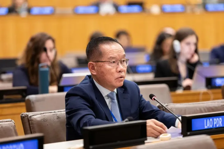H.E. Mr Thongphane Savanphet, Ambassador and Permanent Representative of the Lao PDR to the United Nations