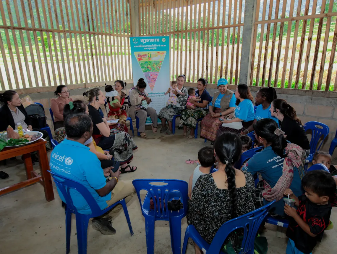 Communities in Khammouane Shape the Future of Child Nutrition