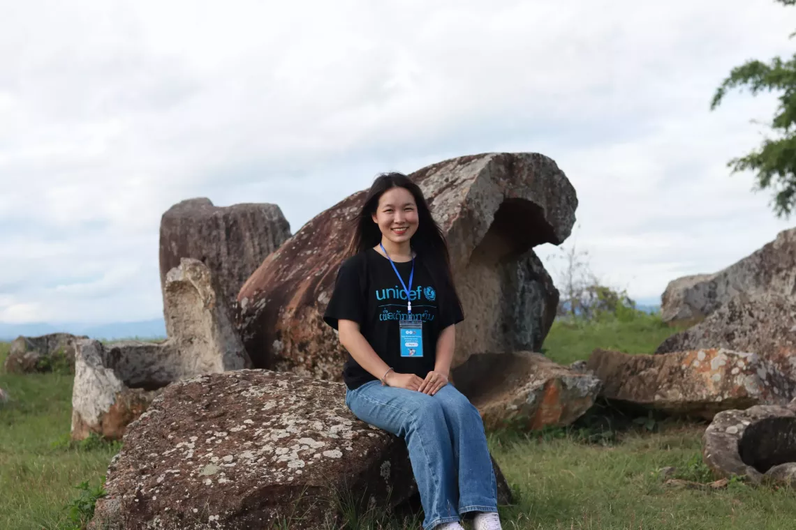 Payia Yangsaoye (Payia), youth champion from Xiengkhouang province, Lao PDR.