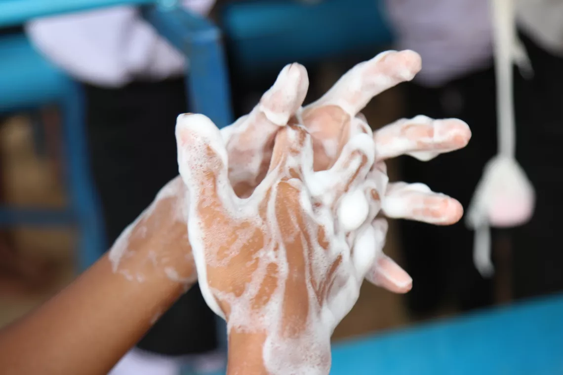 Handwashing in school