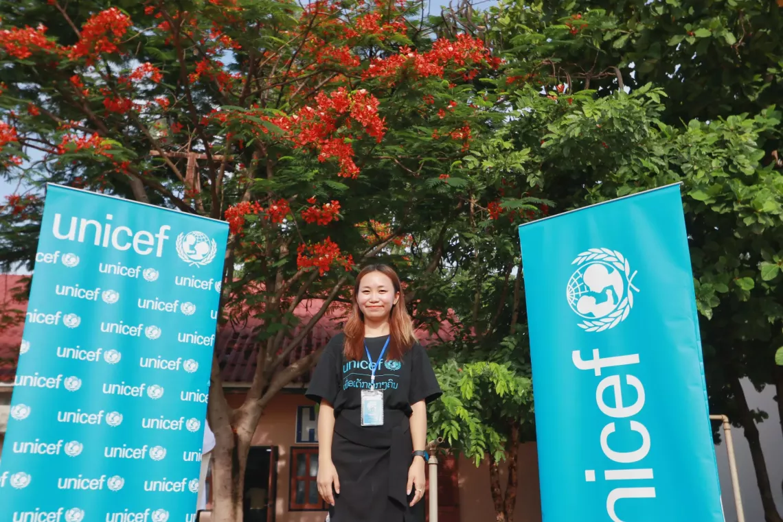 Anouma Thikeo (Mimi), youth champion from Savannakhet province, Lao PDR.