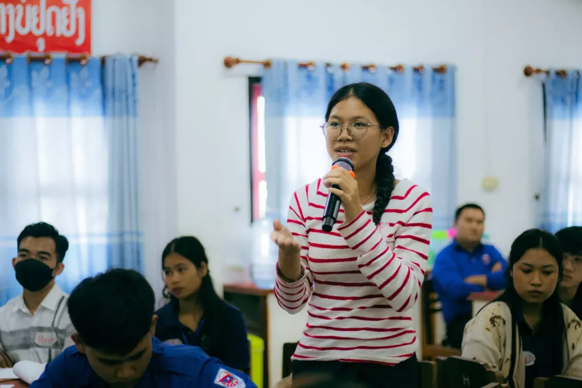 Kamonlat, from Savannakhet province, Lao PDR
