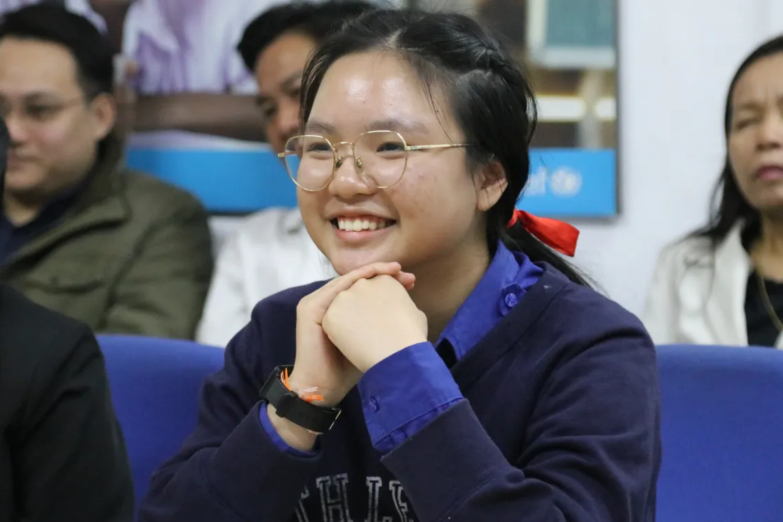 Nickar is a Lao youth representative and recently made a visit to UNICEF Laos to share her experiences and ideas after her dream come true in New York. 