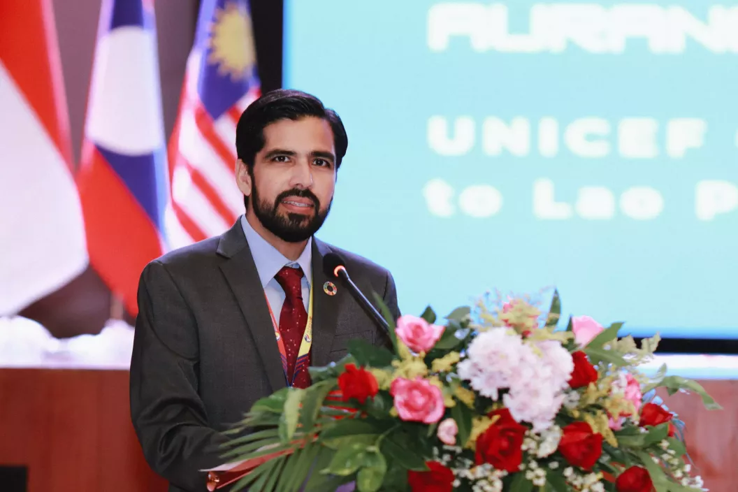 Mr. Bilal Aurang Zeb Durrani, UNICEF Representative to Lao PDR