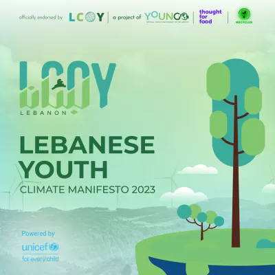 Lebanese Youth Climate Manifest 2023