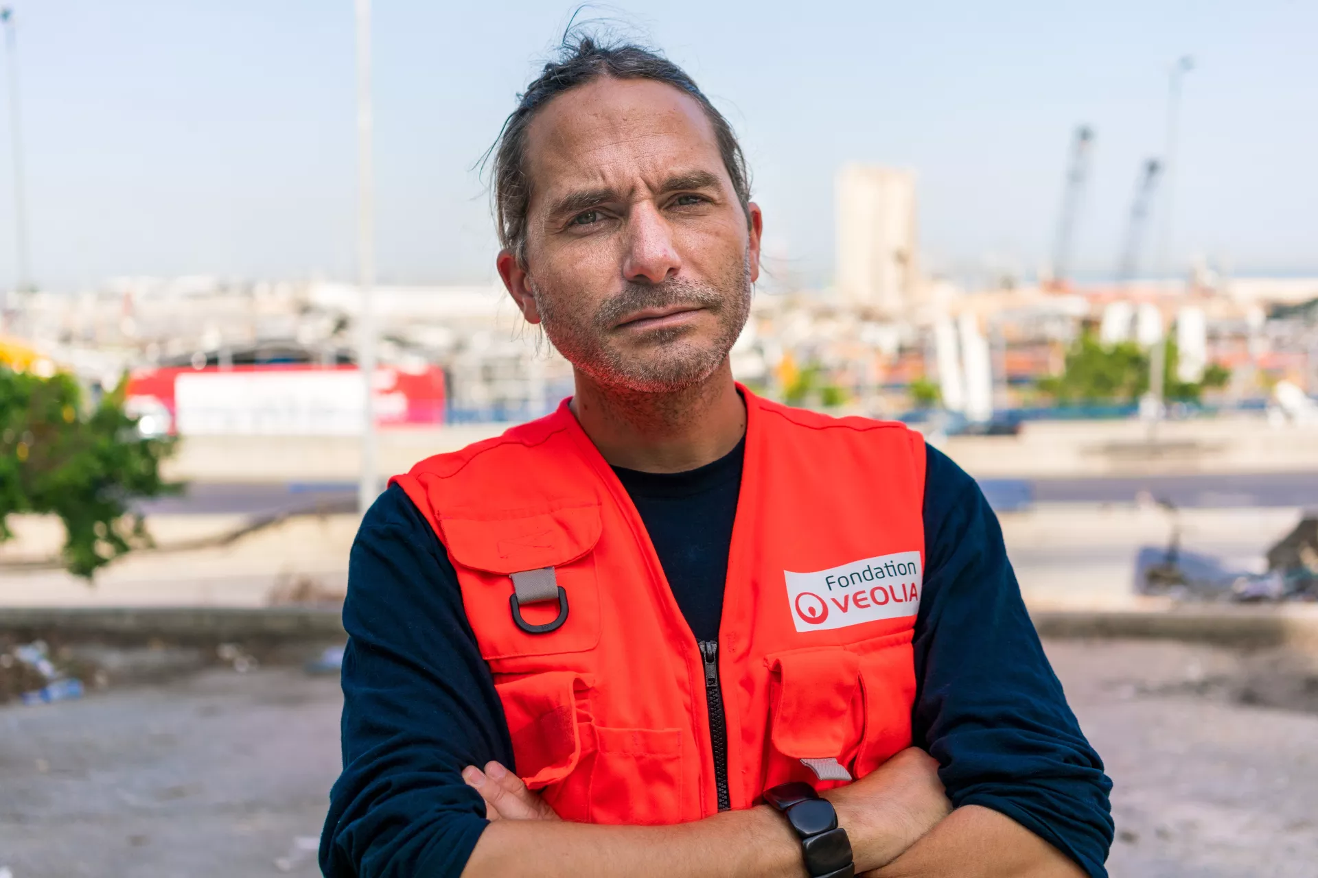 David Maisonneuve, Veolia Foundation Team Leader for the Beirut explosion response