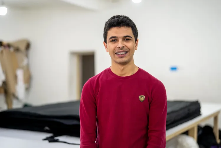 Mohamad, 19 year old, one of the L2E programme participant